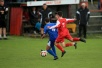 Gresley and Leek battle for the ball