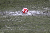 The pitch at kick off