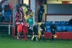 Teams On Their Way Out For Kick Off