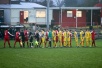 Teams Line Up To Shake Hands