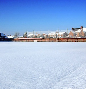 A Snowy Moat Ground